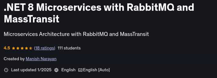 Pictures · Udemy — .NET 8 Microservices with RabbitMQ and MassTransit 2025-1