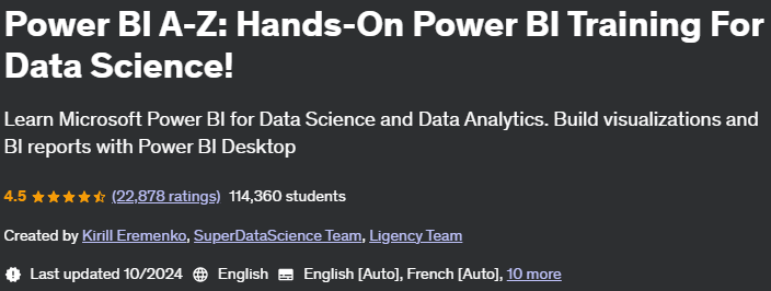 Pictures · Power BI A-Z: Hands-On Power BI Training For Data Science! 2023-12