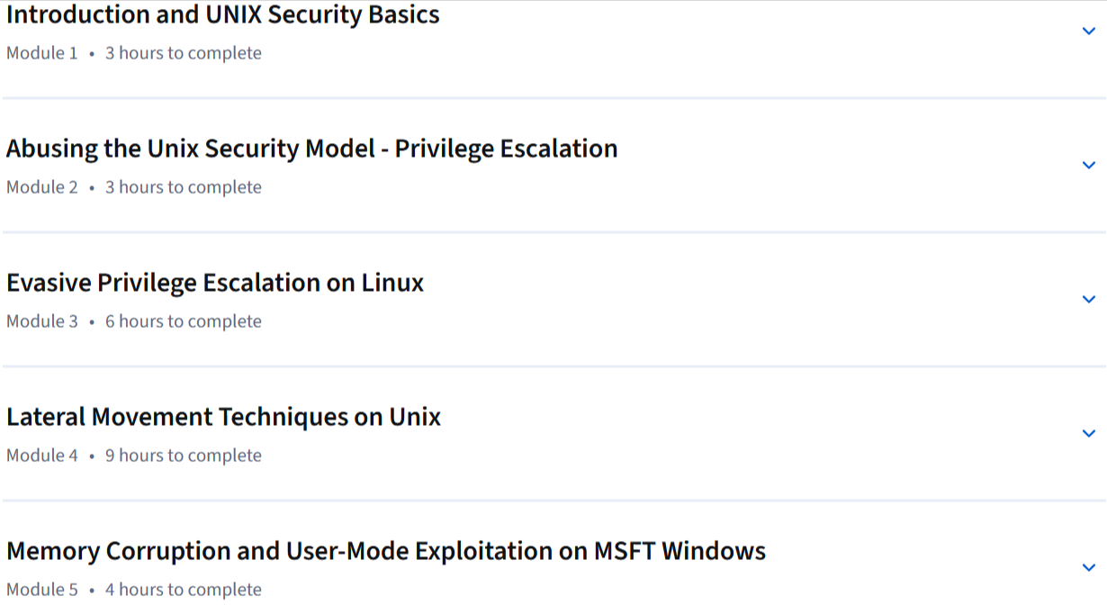 Kursthemen · Security & Ethical Hacking: Angriffe auf Unix und Windows 2025-2