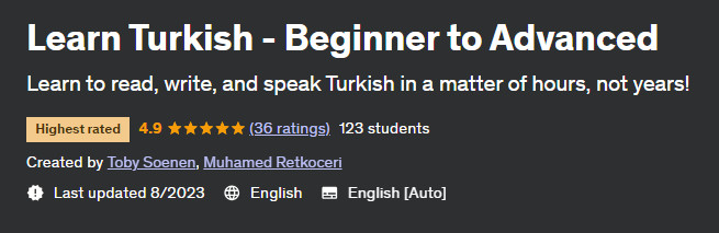 Pictures · Udemy — Learn Turkish – Beginner to Advanced 2023-8