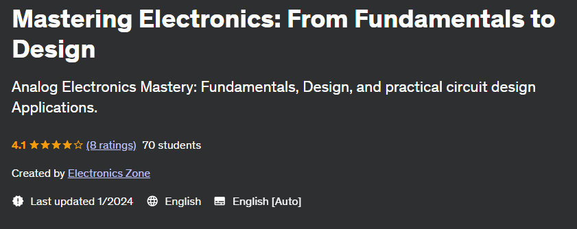 Pictures · Udemy — Mastering Electronics: From Fundamentals to Design 2024-1