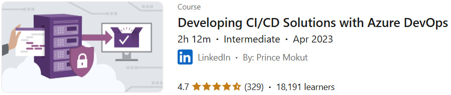 Pictures · LinkedIn — Developing CI/CD Solutions with Azure DevOps 2023-4