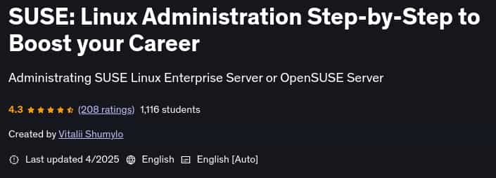 Pictures · SUSE: Linux Administration Step-by-Step to Boost your Career 2025-4