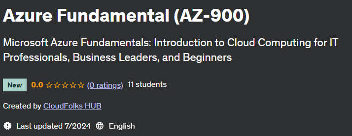 Pictures · Azure Fundamental (AZ-900) 2024-7