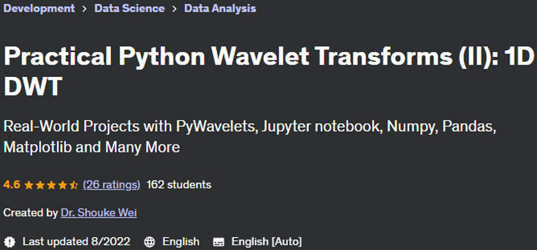Pictures · Udemy — Practical Python Wavelet Transforms (II): 1D DWT 2022-8
