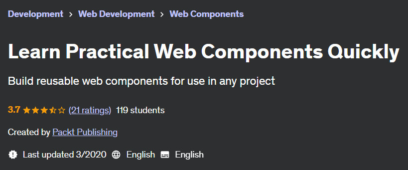 Pictures · Learn Practical Web Components Quickly 2020-2