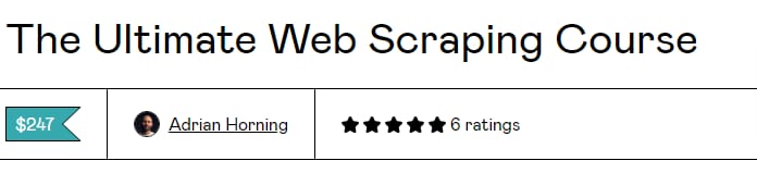 Pictures · Adrian Horning — The Ultimate Web Scraping Course 2025-2