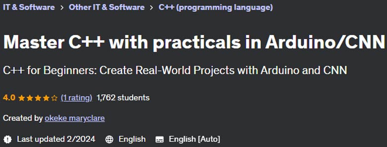 Pictures · Udemy — Master C++ with practicals in Arduino/CNN 2023-7
