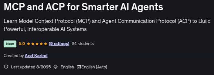 Pictures · Udemy — MCP and ACP for Smarter AI Agents 2025-8