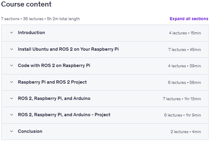 कोर्स के विषय · गुलाब 2 और Raspberry Pi (+ Arduino) 2025-11