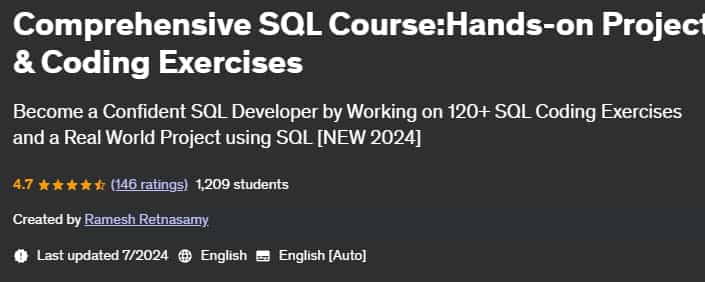 Pictures · Udemy — Comprehensive SQL Course:Hands-on Project & Coding Exercises 2024-5