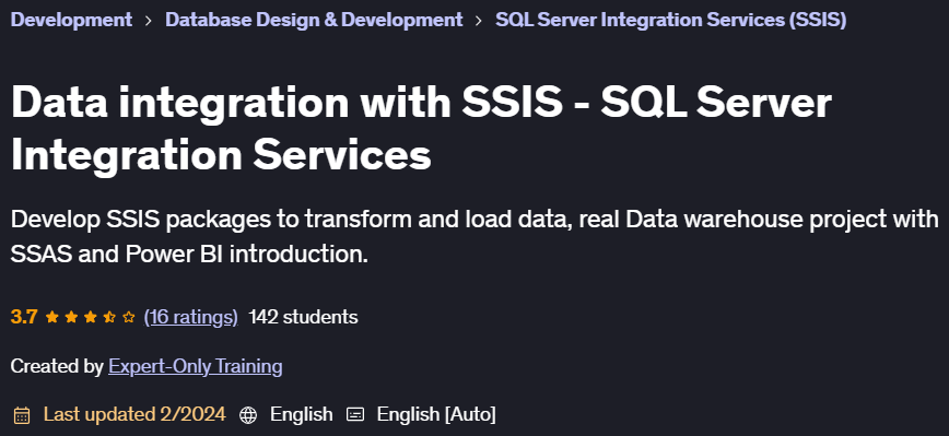 Imágenes · Integración de datos con SSIS - SQL Servicios de integración de servidores 2024-2