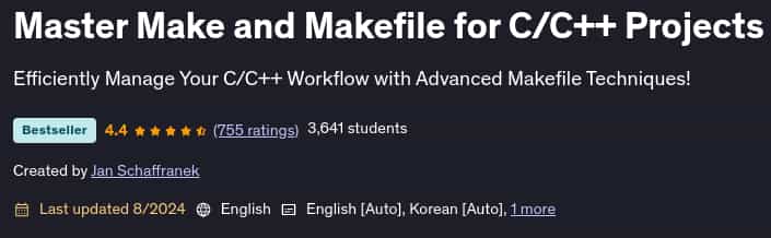 Pictures · Master Make and Makefile for C/C++ Projects 2024-8