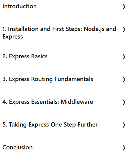 Course topics · LinkedIn — Express Essentials: Build Powerful Web Apps with Node.js 2025-2