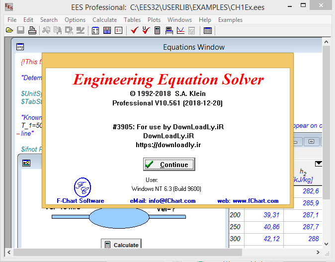 Pictures · Engineering Equation Solver – EES Pro 10.561