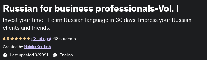 Pictures · Udemy — Russian for business professionals-Vol. I 2021-3