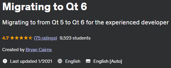 Pictures · Udemy — Migrating to Qt 6 2021-1
