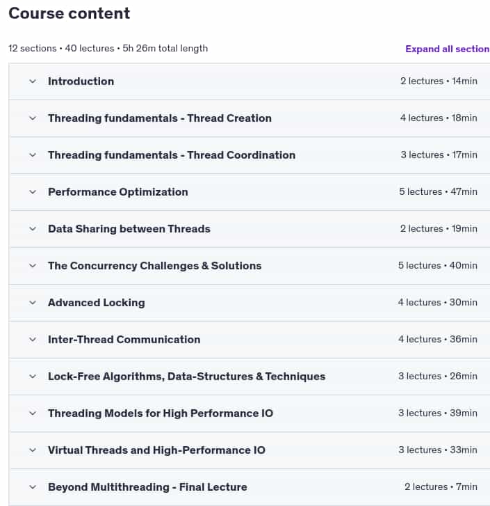 课程主题 · Java Multithreading, 汇率和性能优化 2025-4
