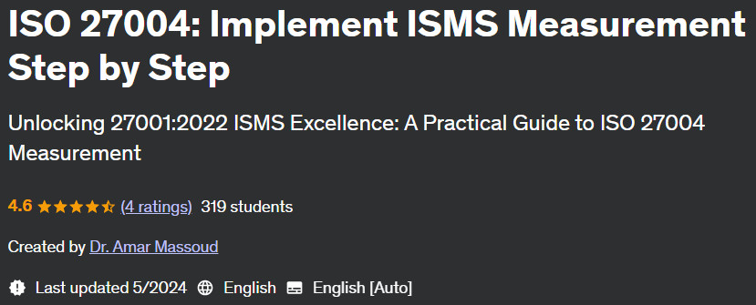 Pictures · Udemy — ISO 27004: Implement ISMS Measurement Step by Step 2024-5