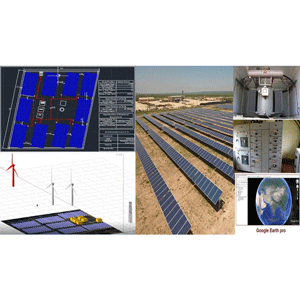 Conception de 1MW de pièces d'usine solaire montée au sol 1 2022-12