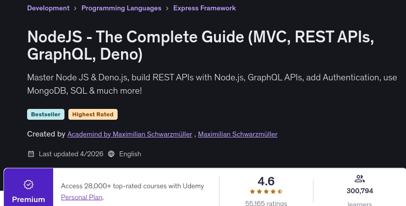 Imágenes · NodeJS – El Guía Completo (MVC, REST APIs, GraphQL, Deno) 2026-4
