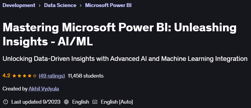 Pictures · Udemy — Mastering Microsoft Power BI: Unleashing Insights – AI/ML 2023-9
