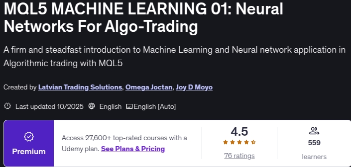 الصور · MQL5 التعلم الآلي 01: الشبكات العصبية للتداول 2025-10