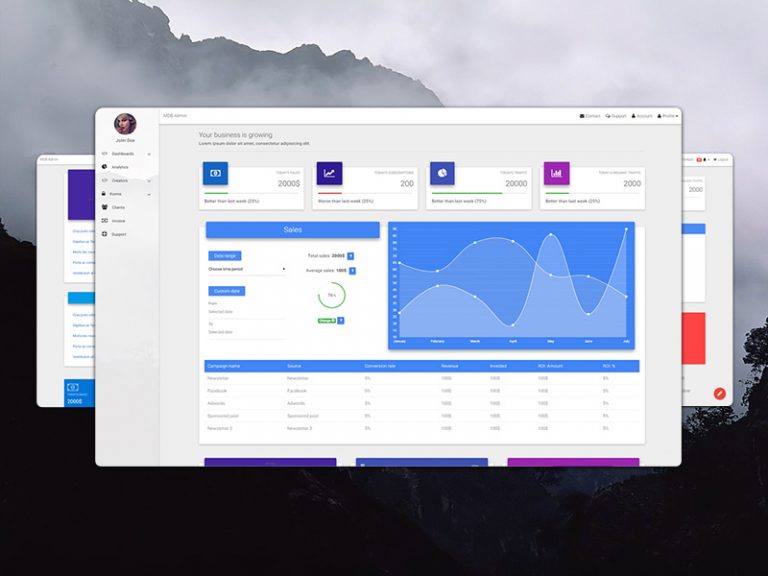 Pictures · MDBootstrap Pro 5.1 + MDBootstrap Pro Angular React Vue Suite 2023-7