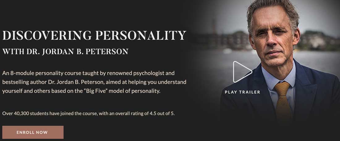 Images · Jordan Peterson Course – Découvrir la personnalité avec le Dr Jordan B. Peterson 2021-6