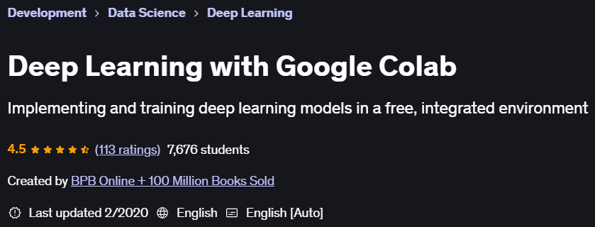 Pictures · Udemy — Deep Learning with Google Colab 2020-1