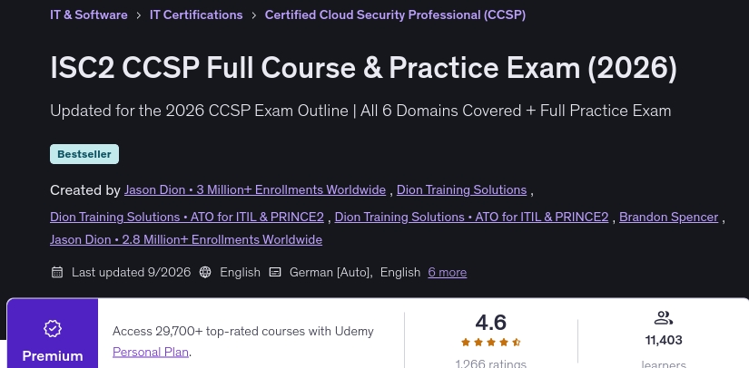 Imágenes · Título del curso completo y el examen de prácticas (2026) 2026-9