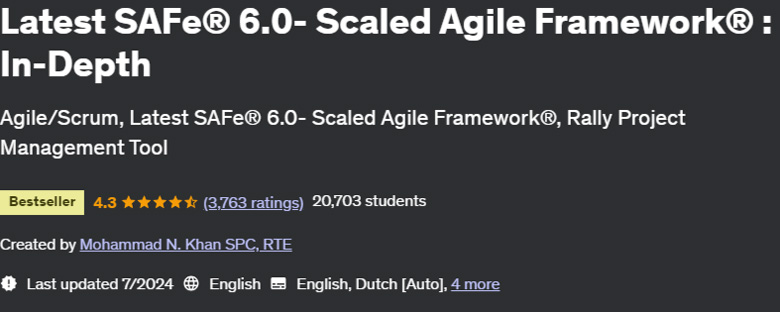 Pictures · Udemy — Latest SAFe® 6.0- Scaled Agile Framework® : In-Depth 2024-7