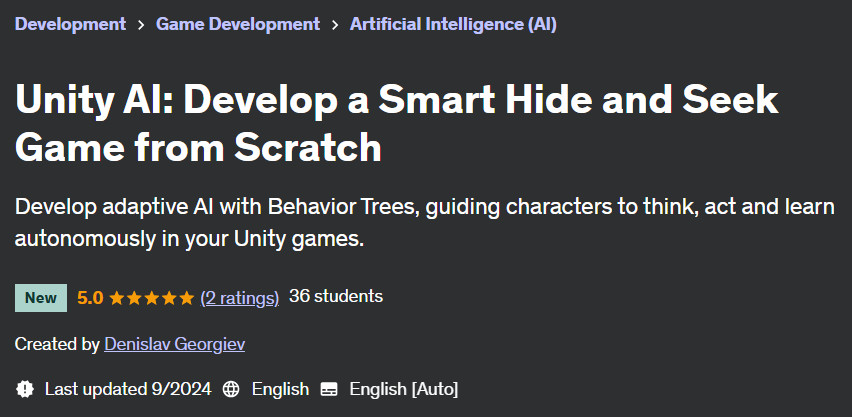 Pictures · Unity AI: Develop a Smart Hide and Seek Game from Scratch 2024-9