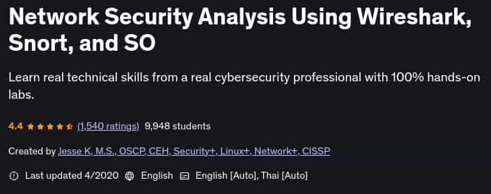 Pictures · Udemy — Network Security Analysis Using Wireshark, Snort, and SO 2020-4