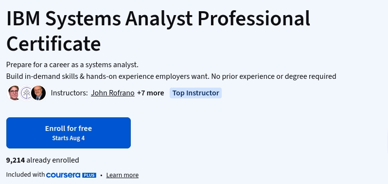 Bilder · IBM Systems Analyst professionelles Zertifikat 2026-8