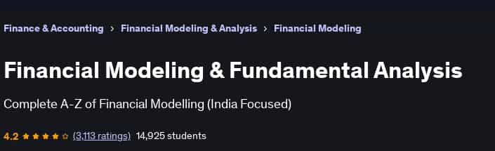 Pictures · Udemy — Financial Modeling & Fundamental Analysis 2023-8