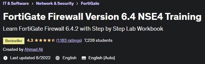 Pictures · Udemy — FortiGate Firewall Version 6.4 NSE4 Training 2021-1