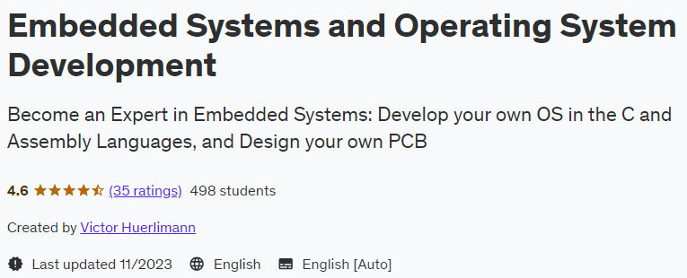 Pictures · Embedded Systems and Operating System Development 2023-11