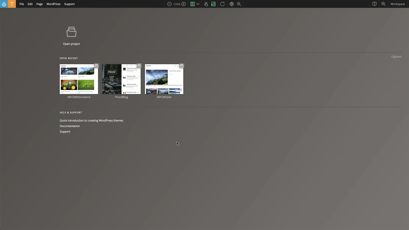 Pictures · Pinegrow Theme Converter 1.3