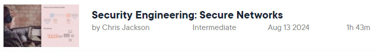 Pictures · Security Engineering: Secure Networks 2024-8