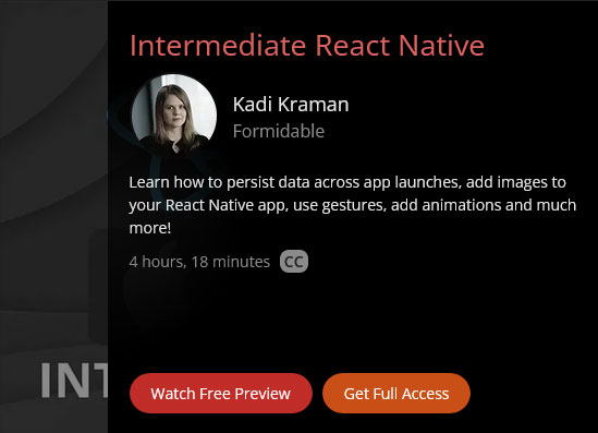 Pictures · Frontend Masters — Intermediate React Native 2021-11 + Subtitles