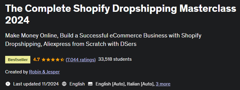 Pictures · Udemy — The Complete Shopify Dropshipping Masterclass 2024 2024-7