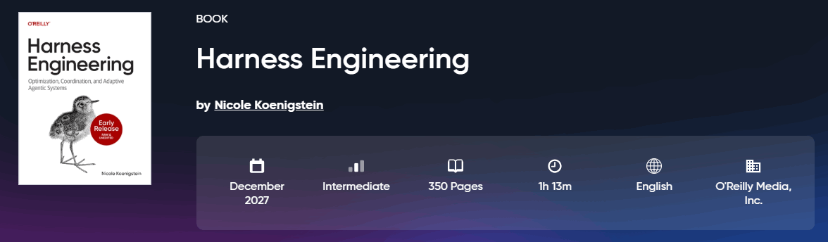 Imágenes · Oreilly - Ingeniería de Harness 2026