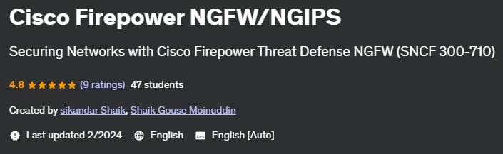 Pictures · Udemy — Cisco Firepower NGFW/NGIPS 2022-1
