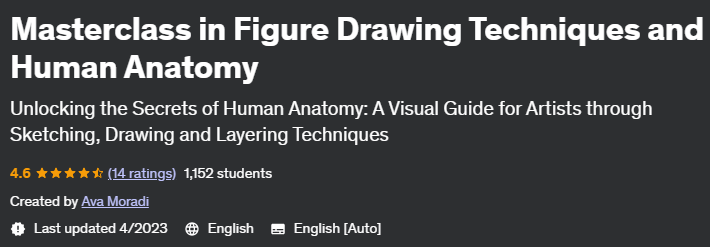 Pictures · Udemy — Masterclass in Figure Drawing Techniques and Human Anatomy 2023-2