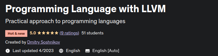 Pictures · Programming Language with LLVM 2023-4