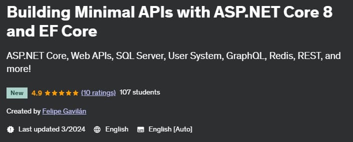 Pictures · Building Minimal APIs with ASP.NET Core 8 and EF Core 2024-3