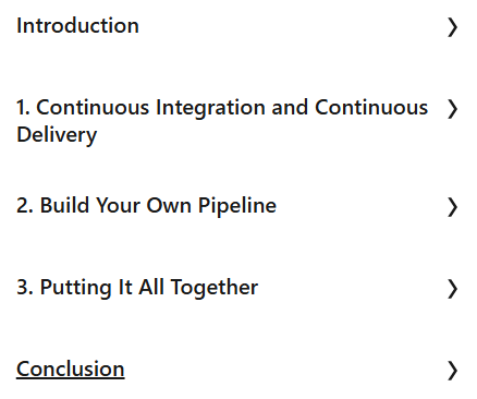 Kursthemen · DevOps Grundsätze: kontinuierliche Lieferung/Continuous Integration 2025-3