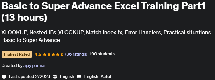 Pictures · Udemy — Basic to Super Advance Excel Training Part1 (13 hours) 2023-2