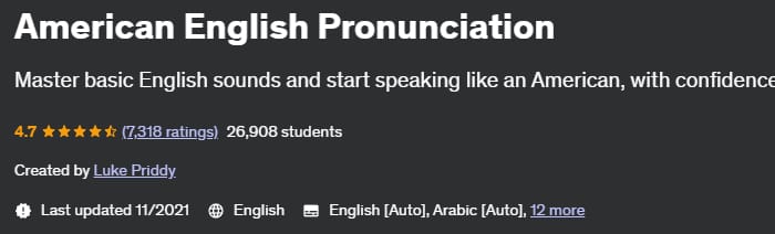 Pictures · Udemy — American English Pronunciation 2021-11